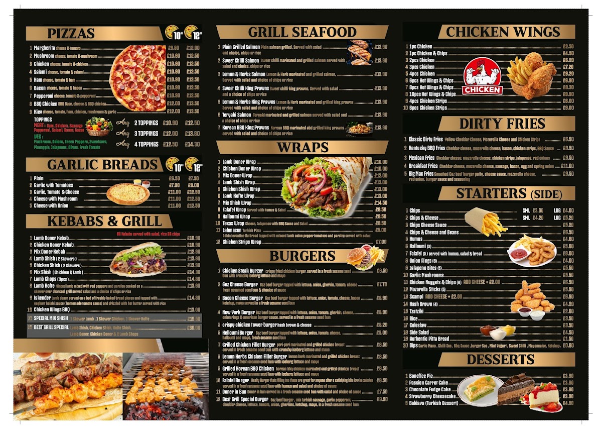 Best Grill Mablethorpe Photo Menu 1