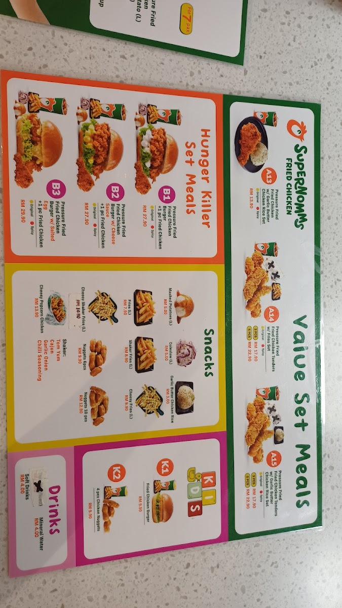 SUPERNOMMS FRIED CHICKEN - 168 Park Mall Photo Menu 5