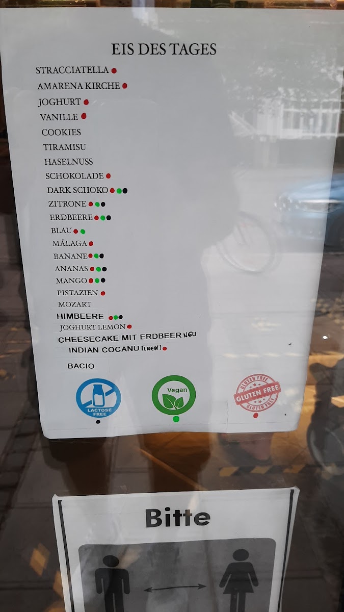 Boutique del Gelato Photo Menu 2