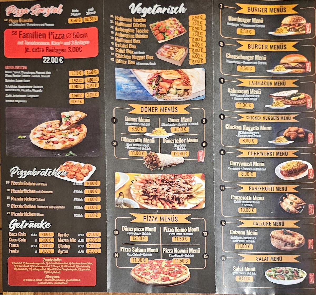 Memo (Döner & Pizza) Photo Menu 2