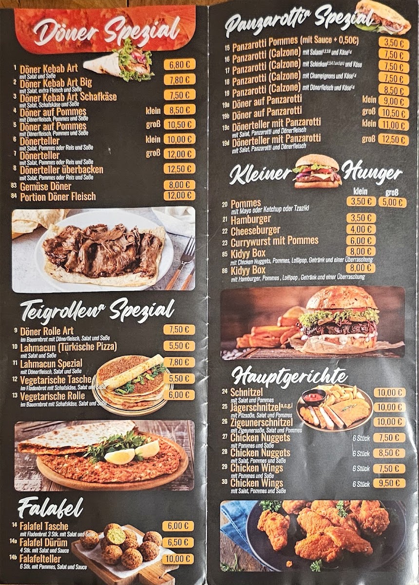 Memo (Döner & Pizza) Photo Menu 5
