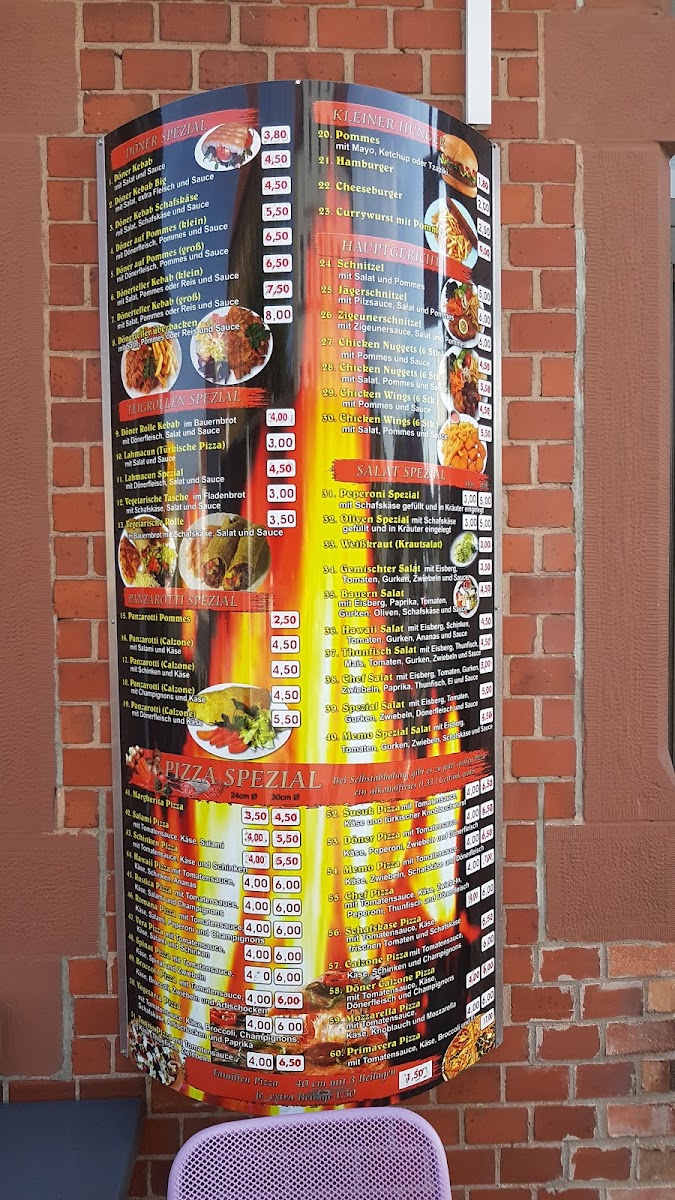 Memo (Döner & Pizza) Photo Menu 8