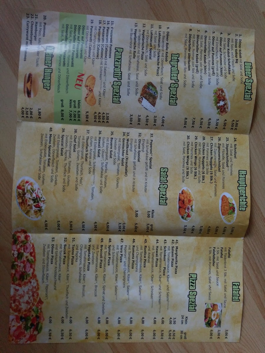 Memo (Döner & Pizza) Photo Menu 9