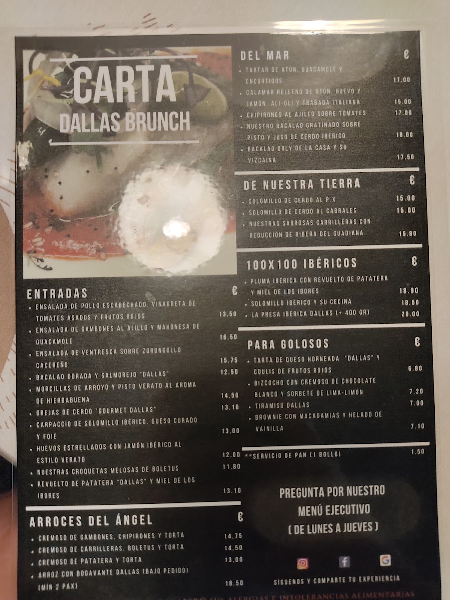 Dallas Brunch Photo Menu 5