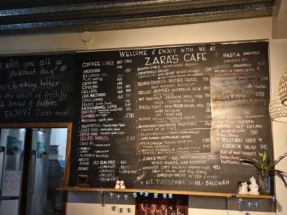 Zara's Cafe Photo Menu 4