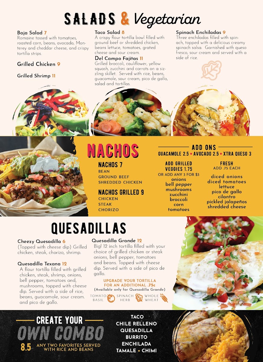 Bandidos Tacos & Cantina Photo Menu 1