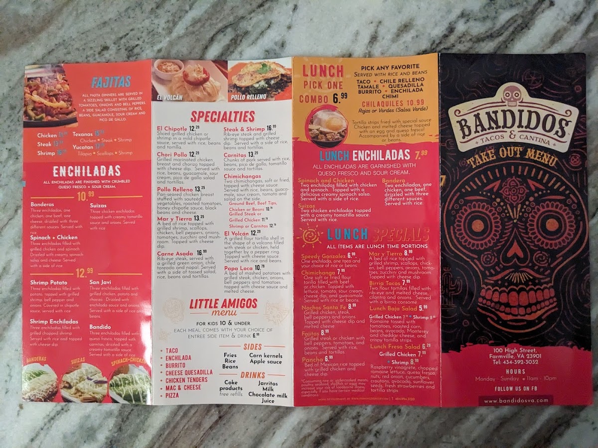 Bandidos Tacos & Cantina Photo Menu 9