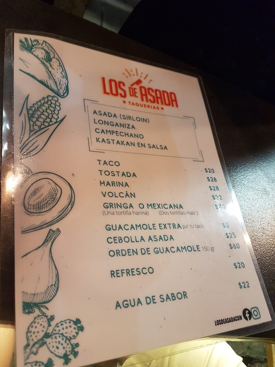 Los de Asada Taquerías Photo Menu 4
