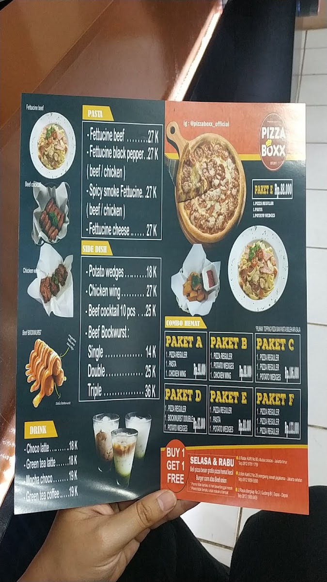 PIZZA BOXX radar auri Photo Menu 8