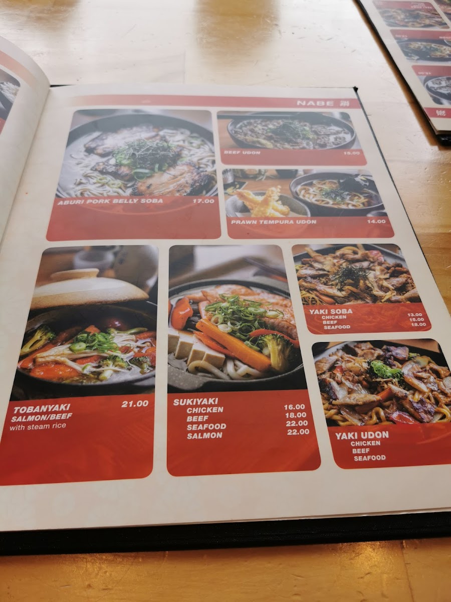Aburi House Photo Menu 6