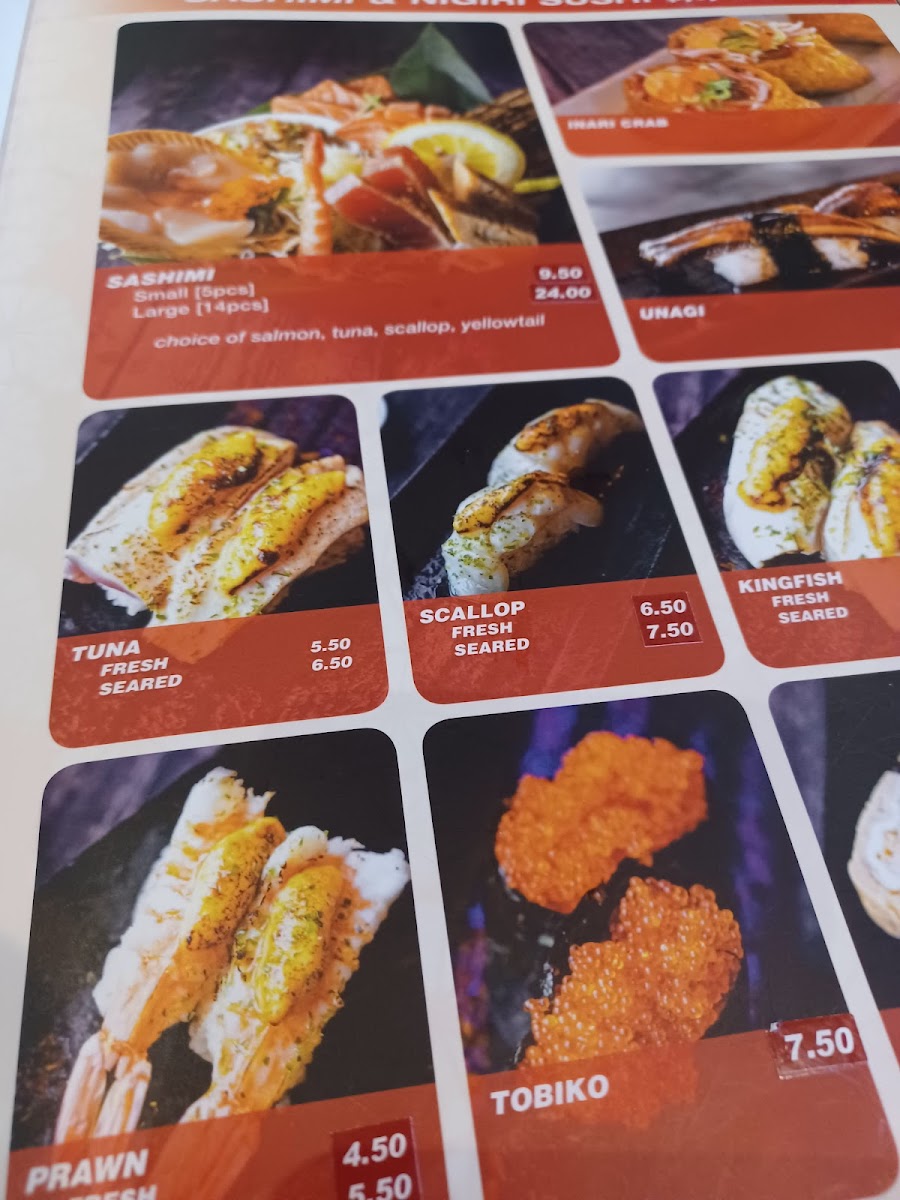Aburi House Photo Menu 8