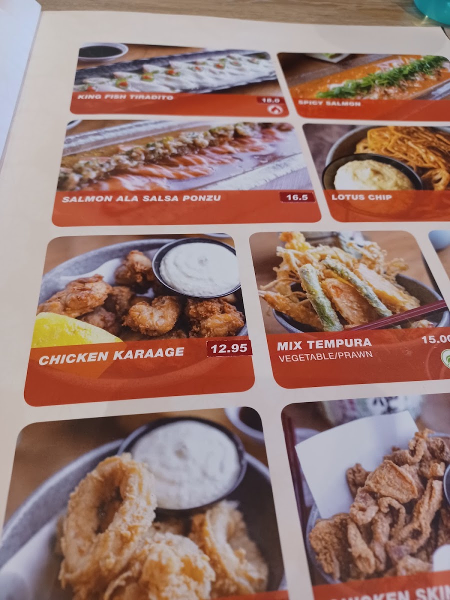 Aburi House Photo Menu 9