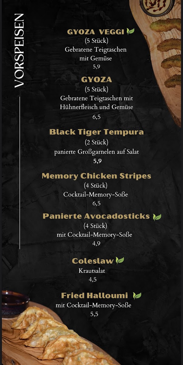Memory Burger & Sushi Kaiserslautern Photo Menu 7