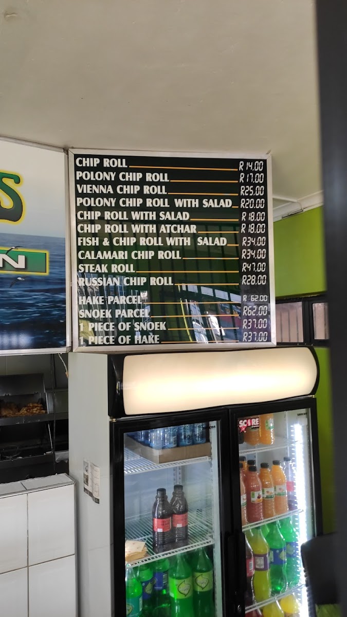 Gafeesa's Fish Den Blue Downs Photo Menu 2