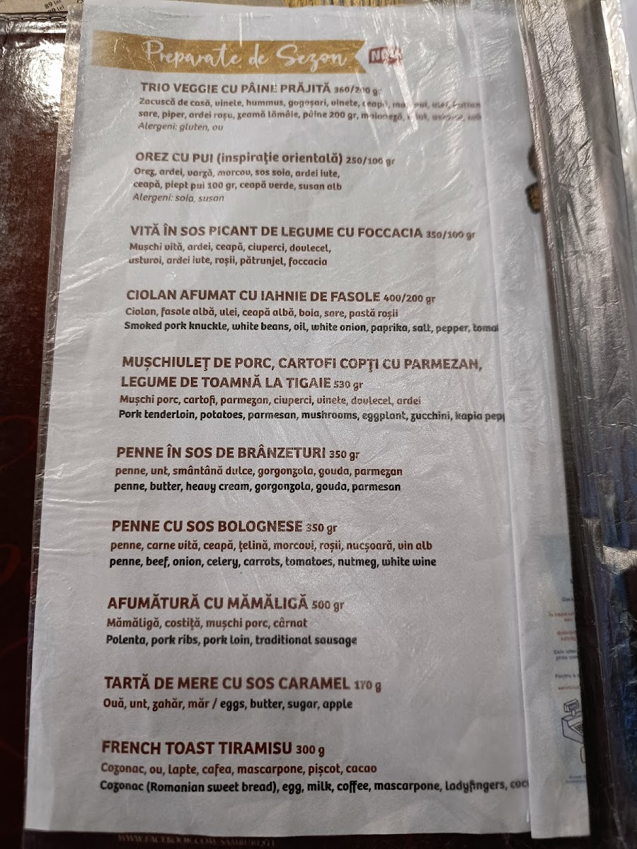 Restaurant Casa cu Bere (Bistrița) Photo Menu 6