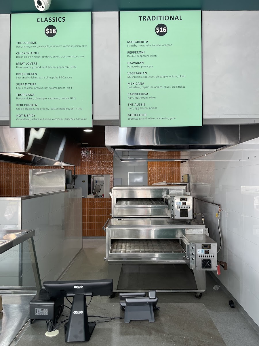 Knox Pizza Photo Menu 1