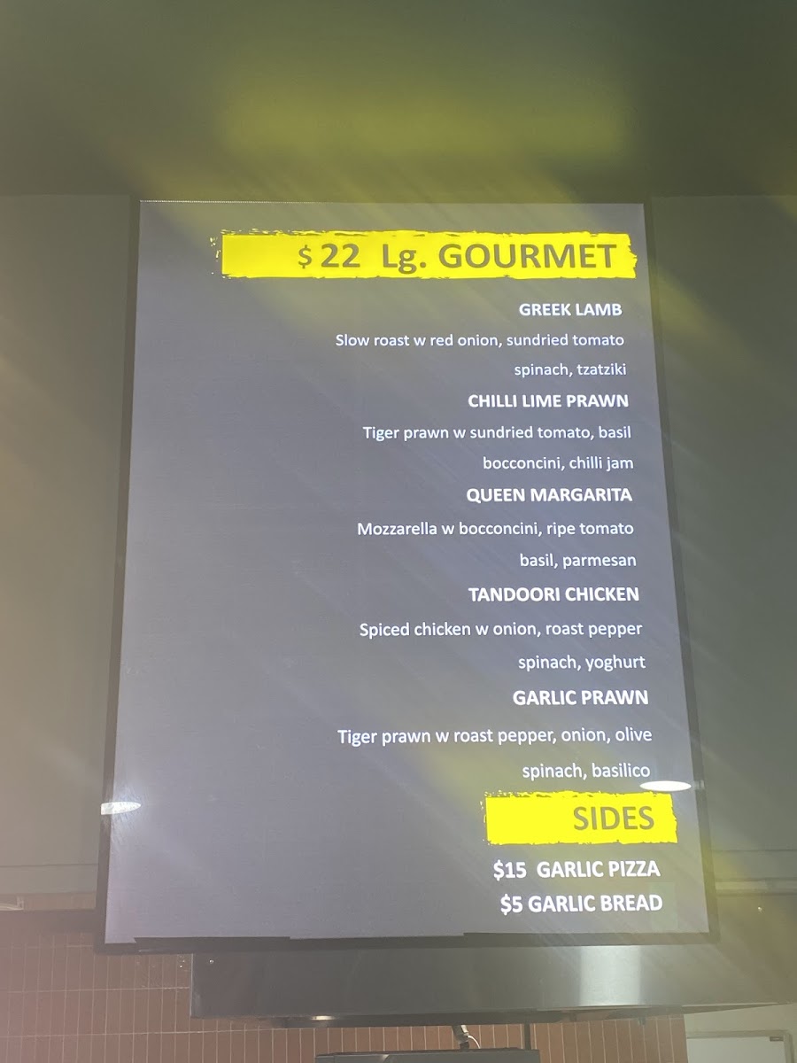 Knox Pizza Photo Menu 3