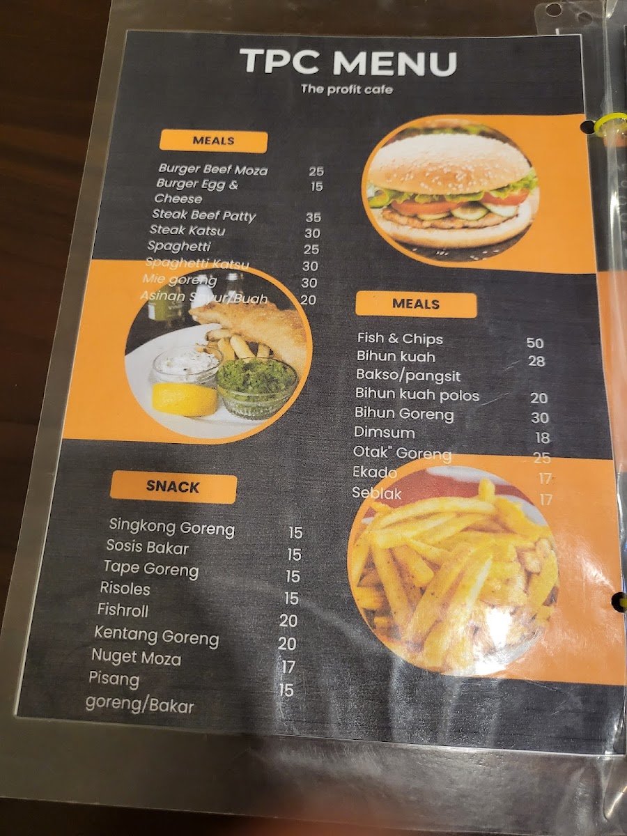 The Profit Cafe Photo Menu 4