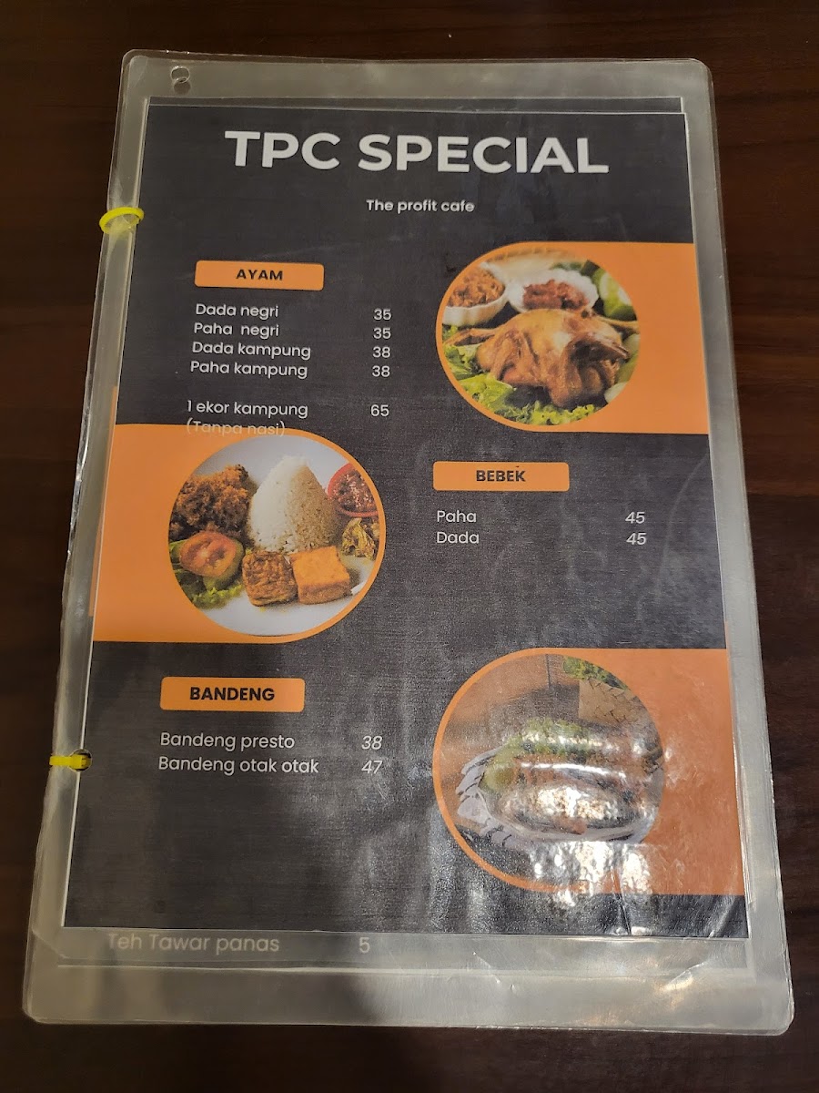 The Profit Cafe Photo Menu 8