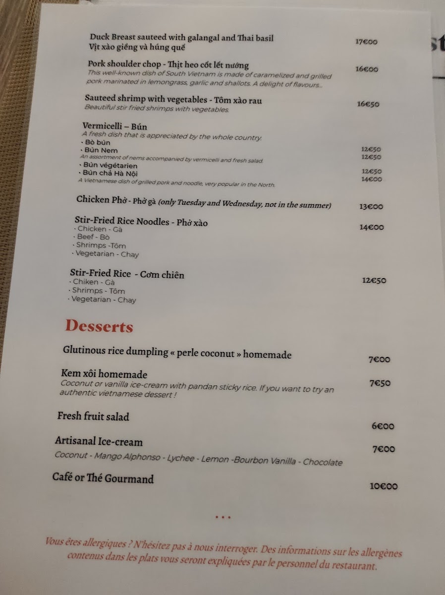 Chào bà restaurant Photo Menu 6