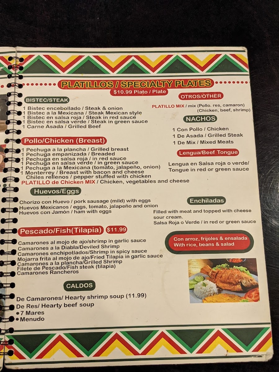 Taco Mix Photo Menu 2