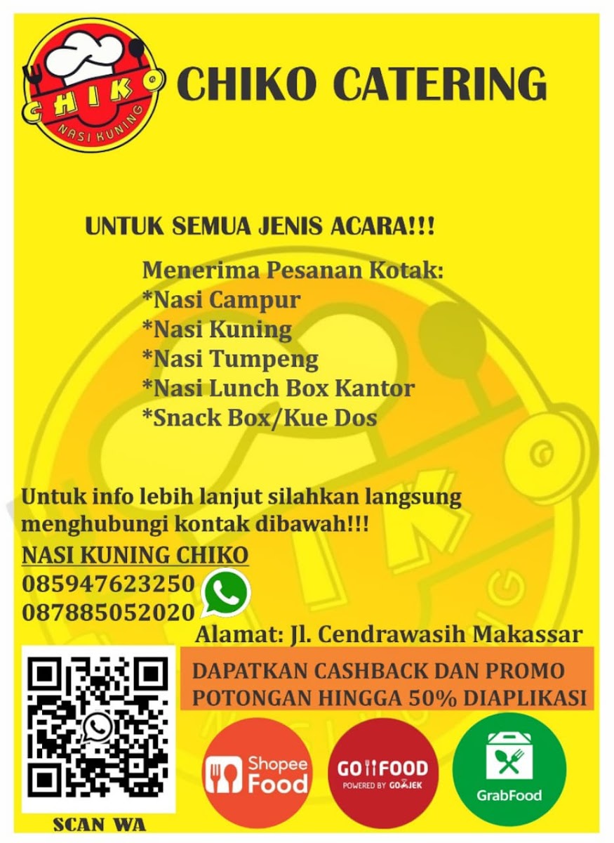 NASI KUNING CHIKO / WARUNG CHIKO PRASMANAN Photo Menu 2