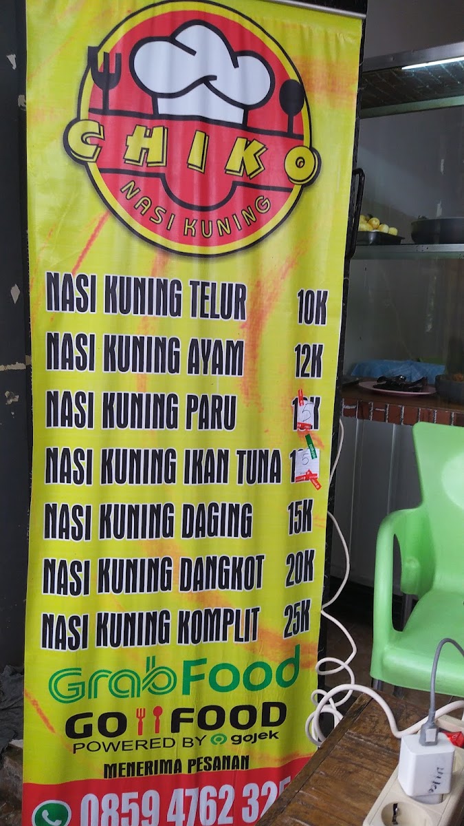 NASI KUNING CHIKO / WARUNG CHIKO PRASMANAN Photo Menu 3