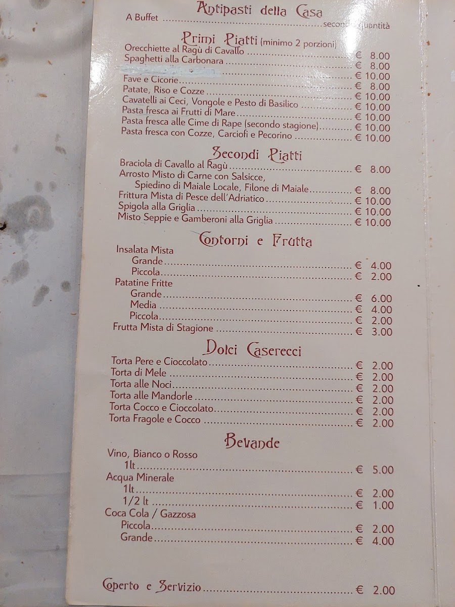 Osteria Travi Buco Photo Menu 10
