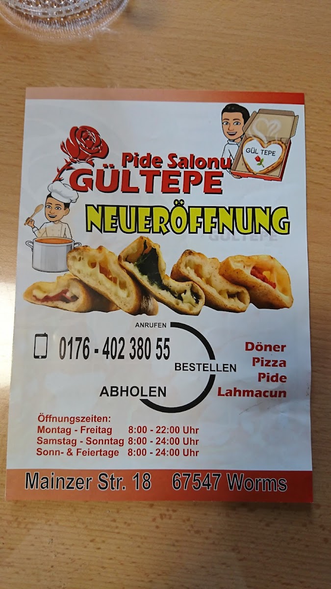 Gültepe Pide Salonu Photo Menu 3