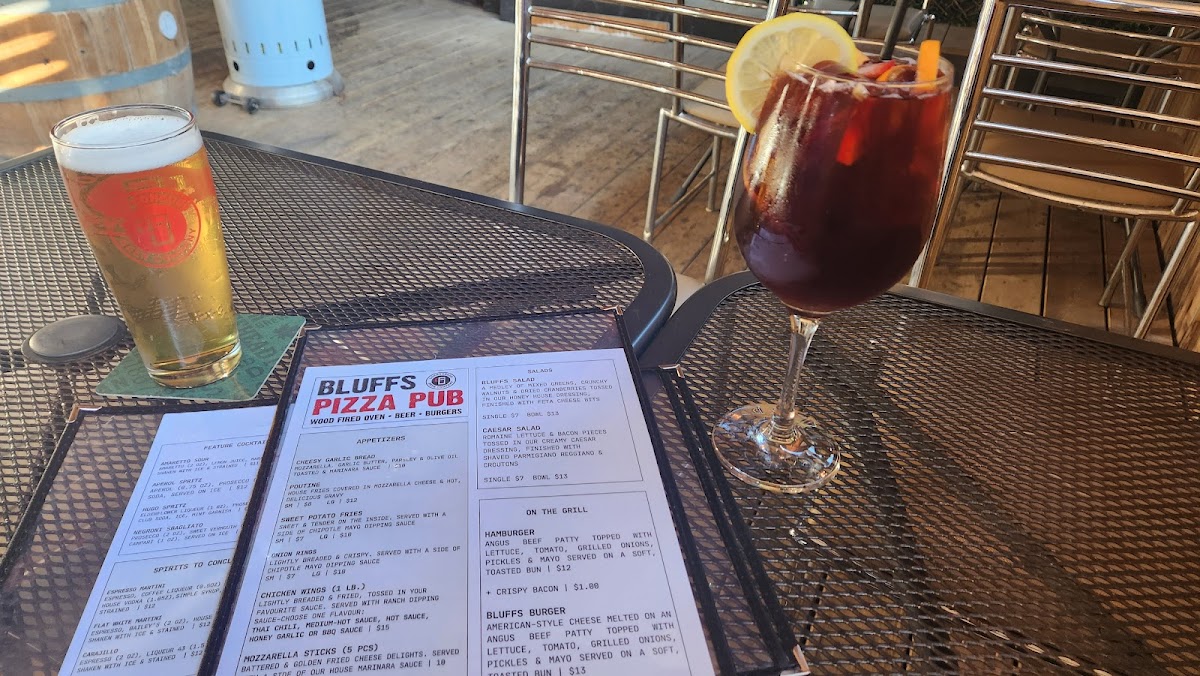 Bluffs Pizza Pub Photo Menu 9