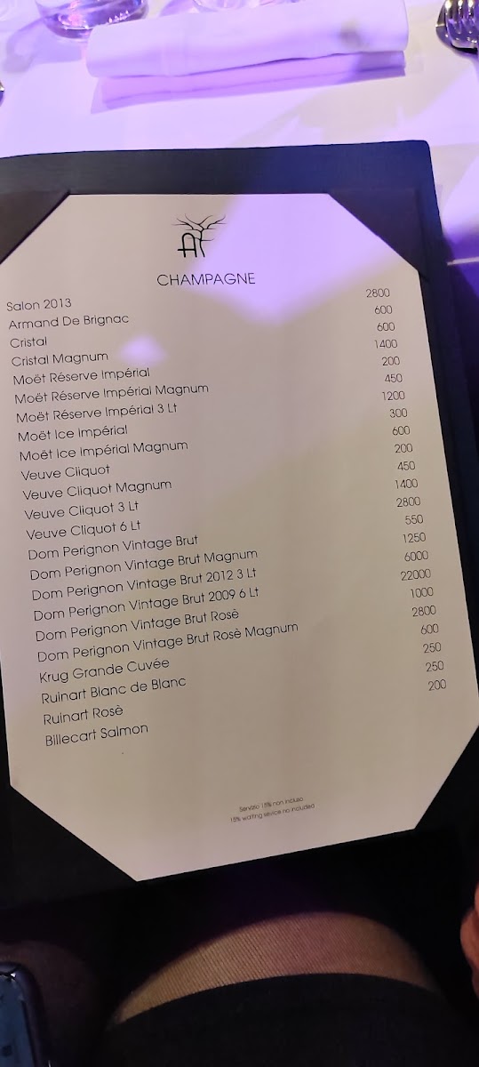 Ambasciatori Club Restaurant Photo Menu 2