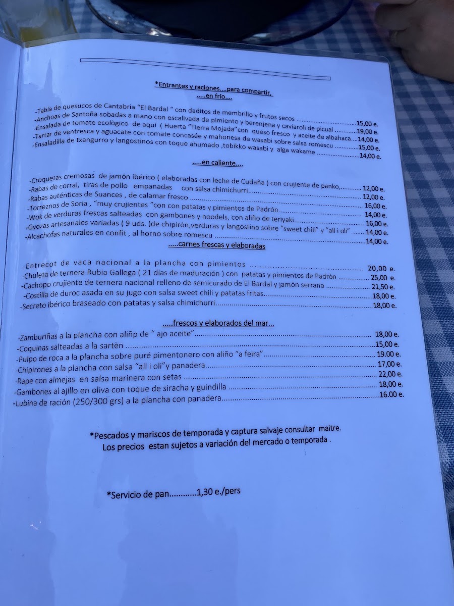 Arrocería Restaurante La Duna Nueva Photo Menu 7