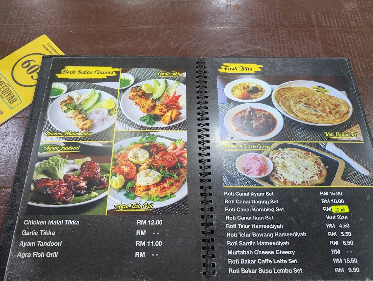 Hameediyah Bistro Ampang K.L Photo Menu 10