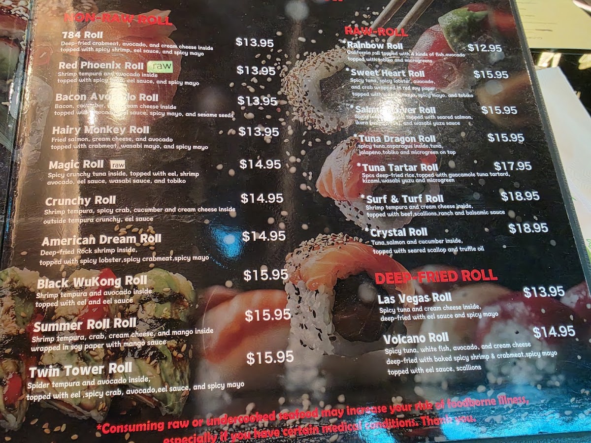 Wasabi Japanese Cuisine Photo Menu 3