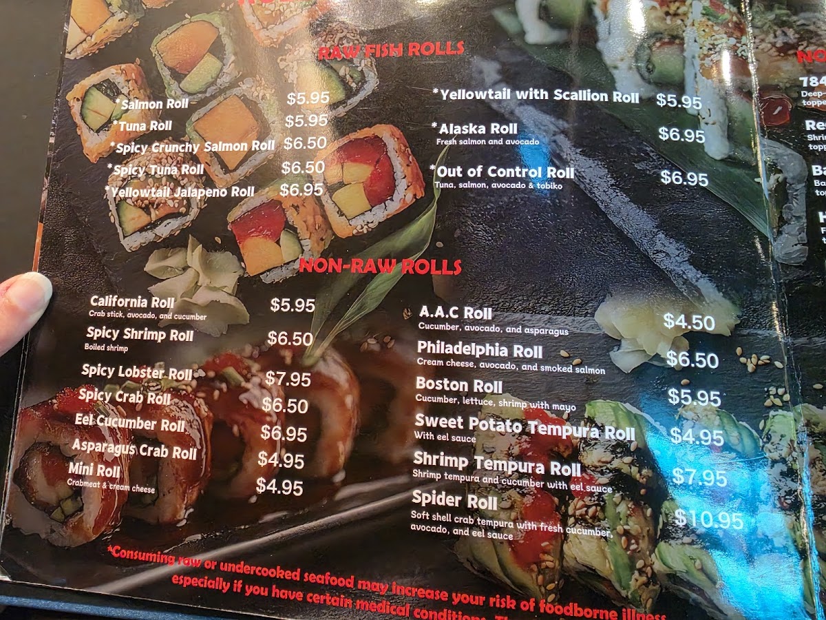 Wasabi Japanese Cuisine Photo Menu 5