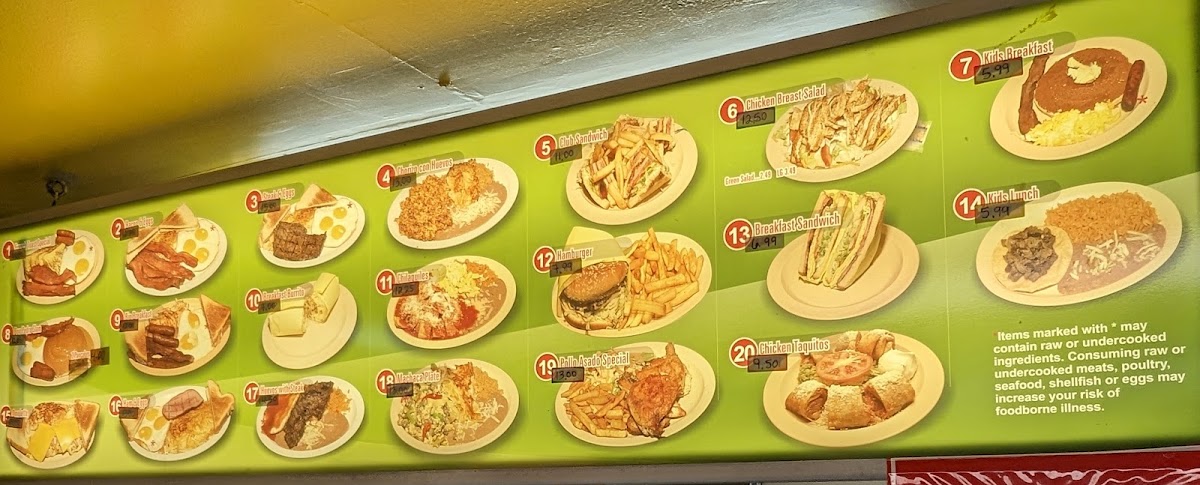 Don Pedro Mexican Food Photo Menu 1