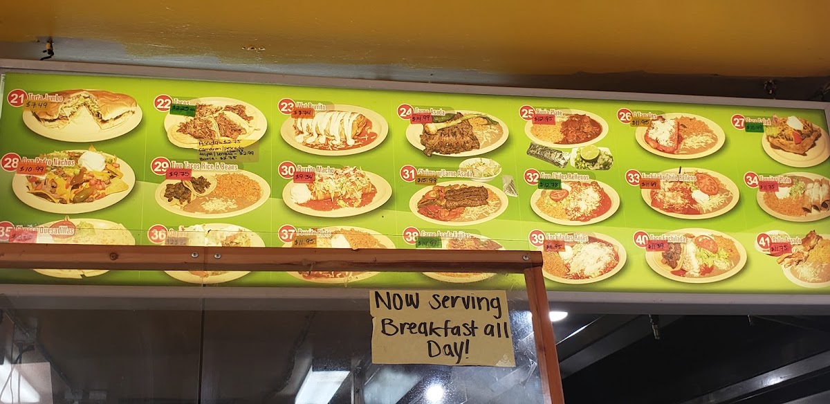 Don Pedro Mexican Food Photo Menu 5