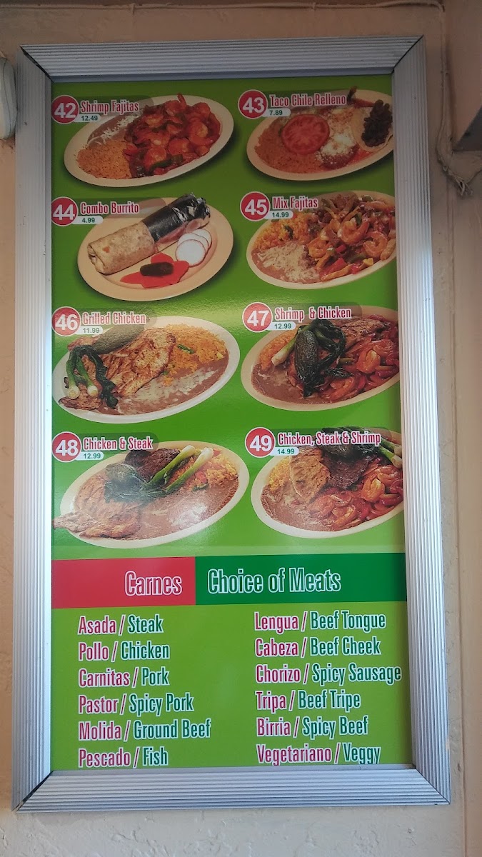 Don Pedro Mexican Food Photo Menu 7