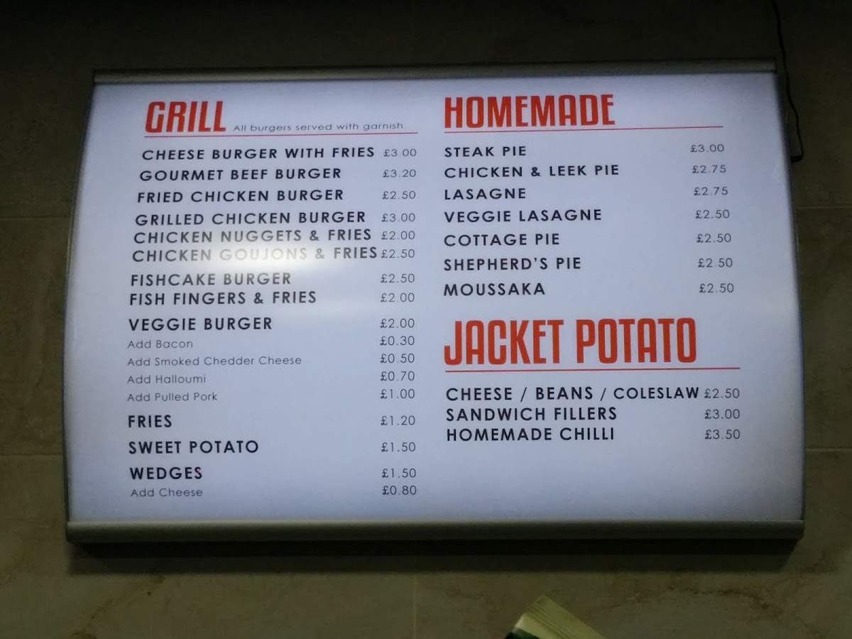 DJ's Fast Food Photo Menu 10