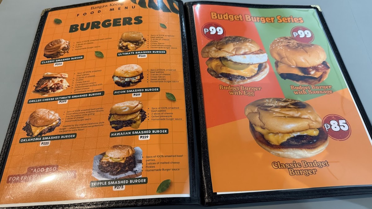 Bangaw Keeng Dumaguete Photo Menu 3