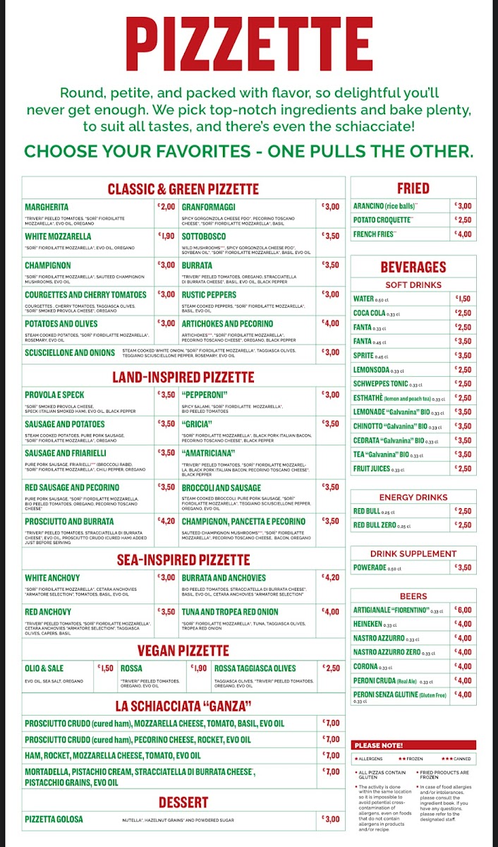 Pizzeria al taglio Ganza - Mai Abbastanza Photo Menu 10
