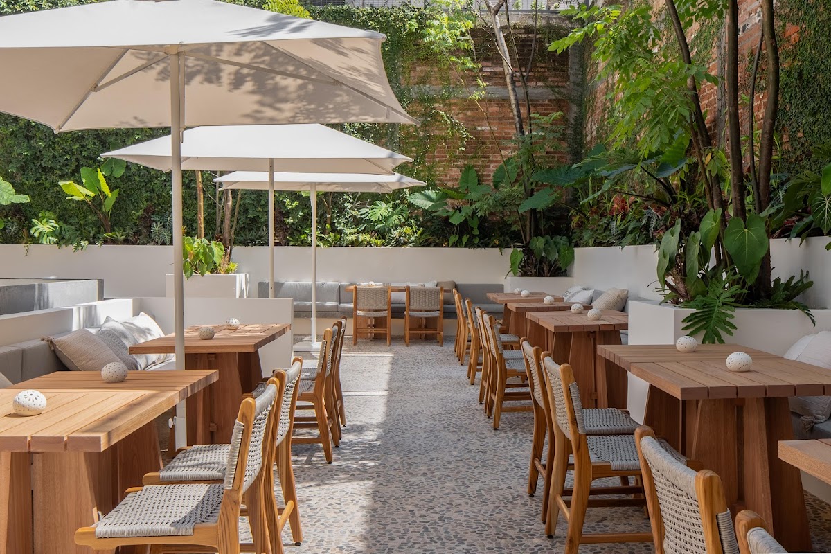 The Courtyard at The Tryst