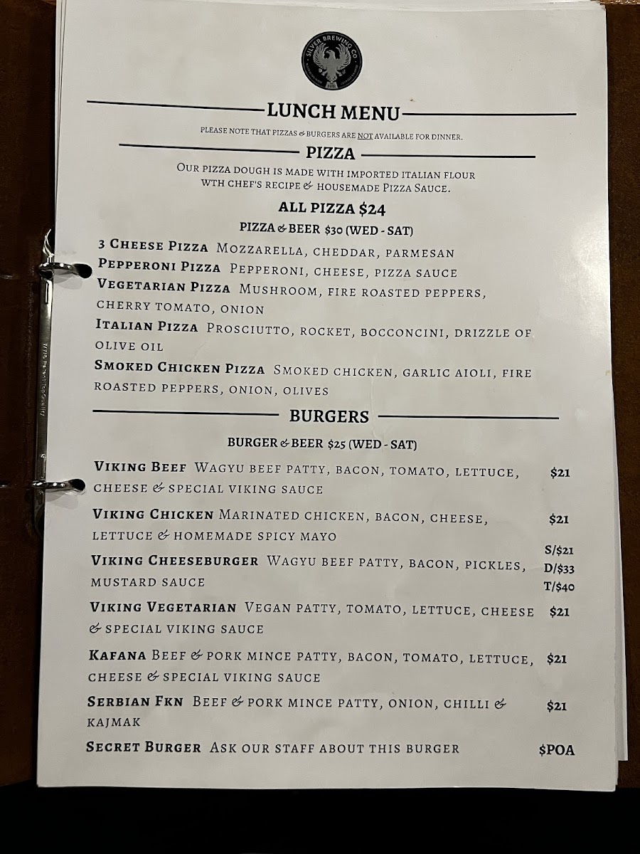 Silver Brewing Co Photo Menu 6