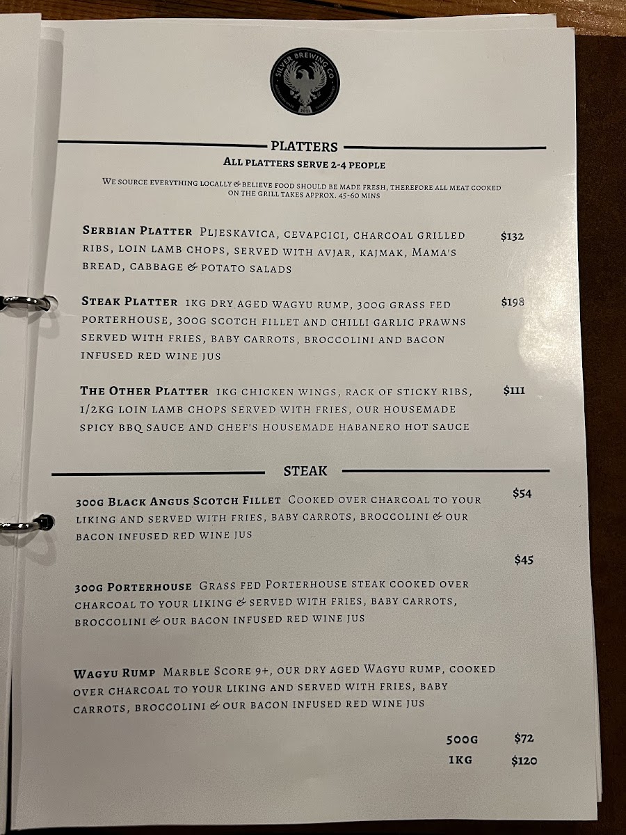 Silver Brewing Co Photo Menu 8