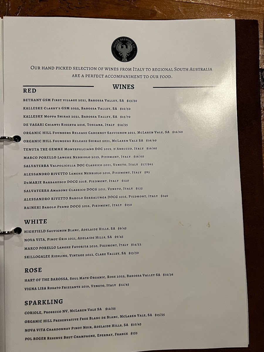 Silver Brewing Co Photo Menu 9
