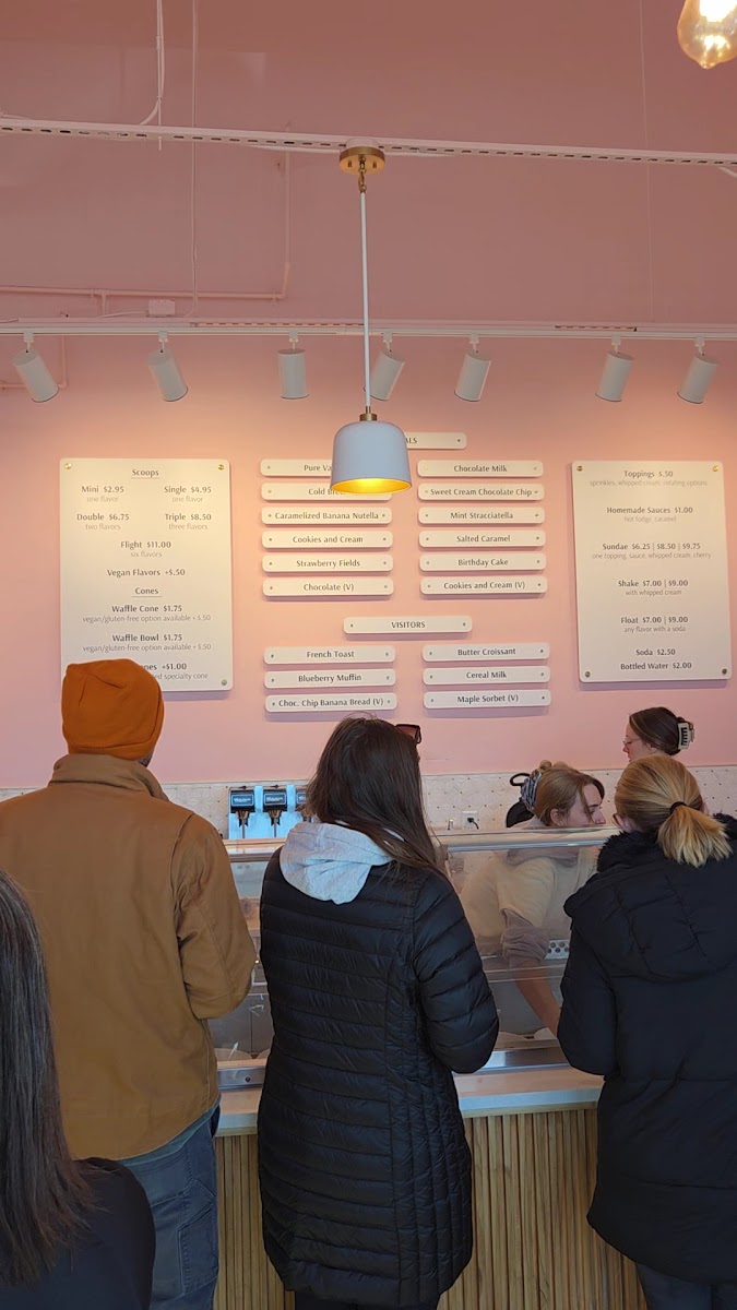 Wandering Cone Creamery Photo Menu 9