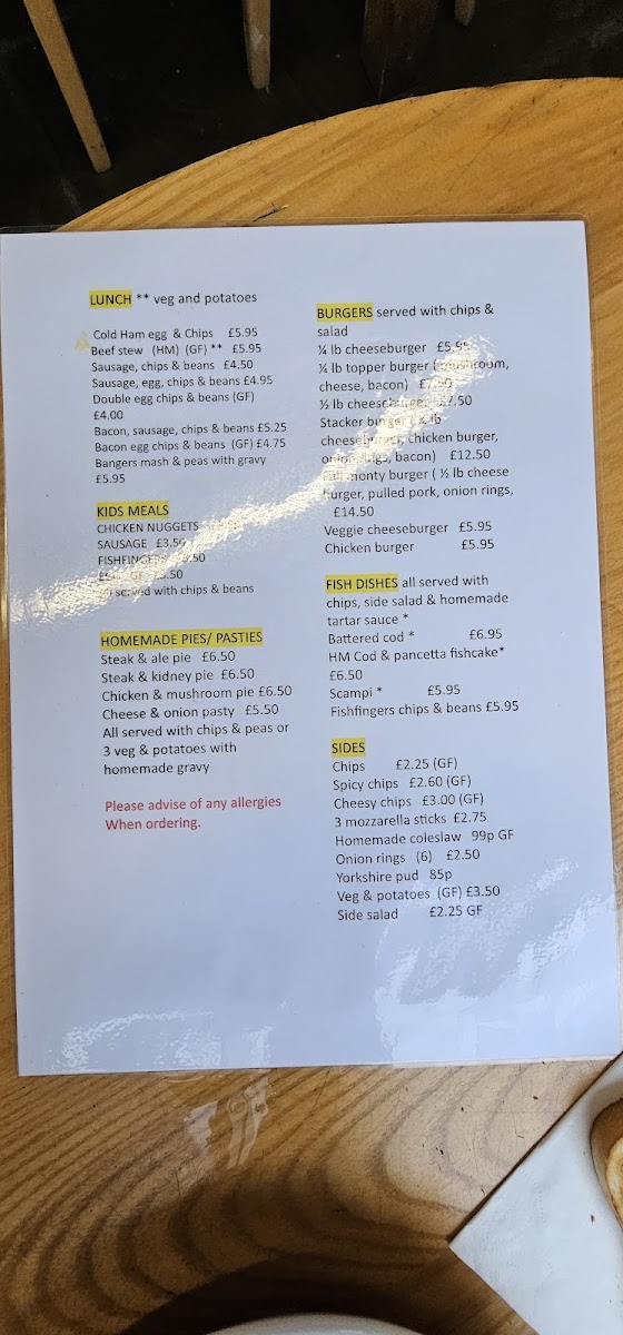 Archie-Lilys Cafe Photo Menu 8