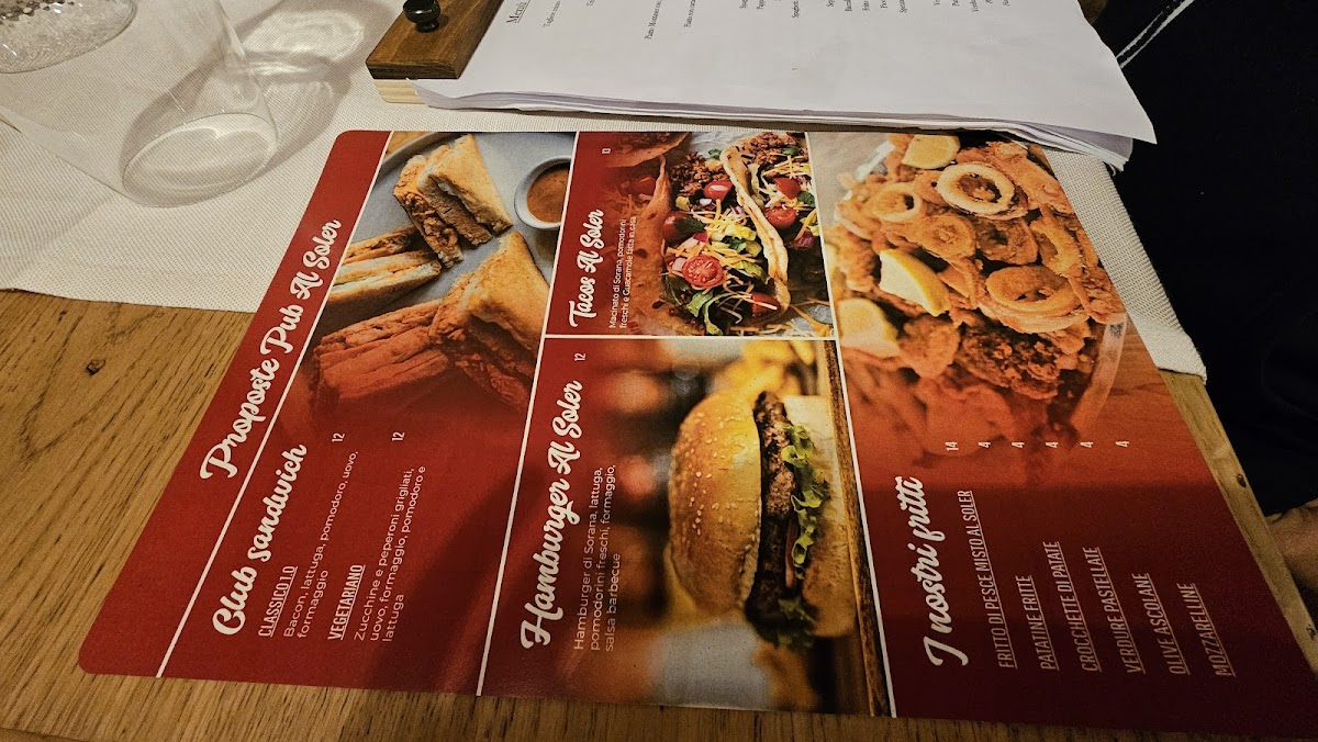 Ristorante Al Soler Photo Menu 4