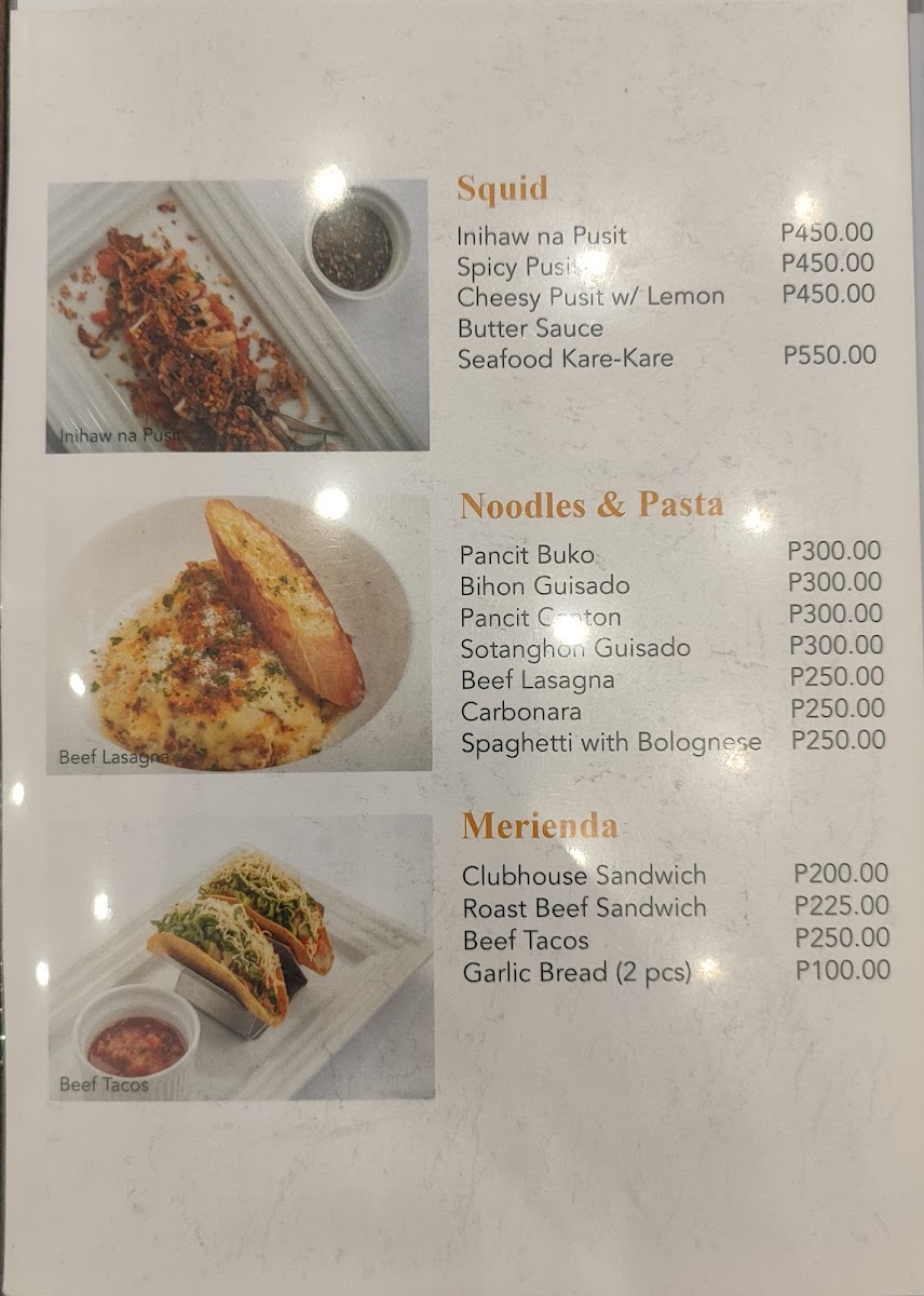 Rustica Tarlac City Photo Menu 10