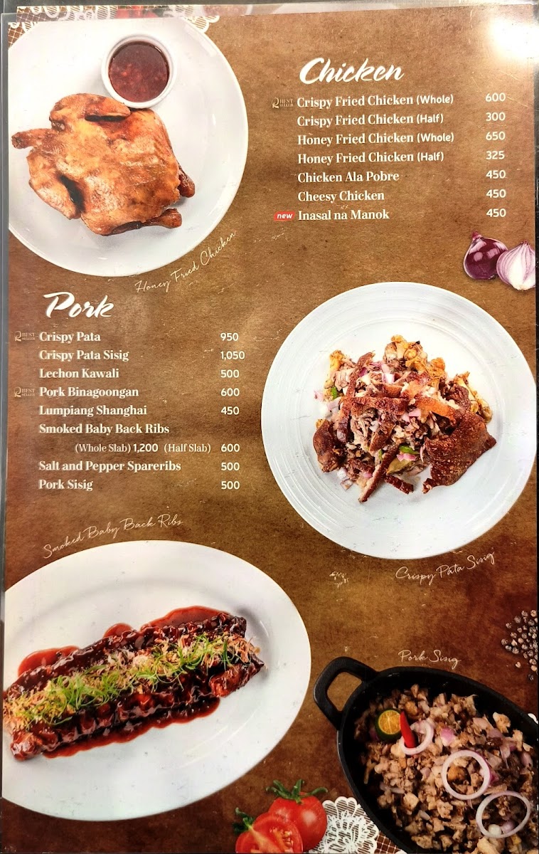 Rustica Tarlac City Photo Menu 2